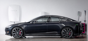 © Tesla Motors / Model S und "Powerwall Home Battery"