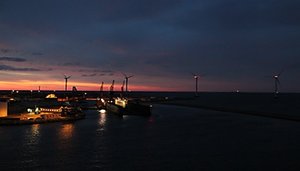 © Dangl/ Ankunft in Frederikshavn (DK)