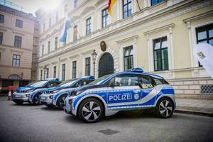 © BMW- Die neuen E-Fahrzeuge der Polizei in Bayern