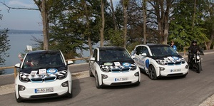 © eRUDA / Mehrfach vertreten: e-Fahrzeuge von BMW