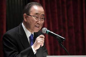 © Evan Schneider/ UN Generalsekretär Ban Ki-Moon