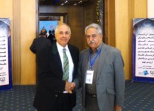 © Energy Globe/ Ing. Wolfgang Neumann und Dr. Shirazi Pour, Vorstandsmitglied des Iranischen Bau-Ingenieursverbandes