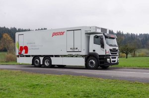 © Pistor AG / Weltweit erster 40 Tonnen E-LKW