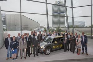 © BMW- Übergabe der MINI E in München