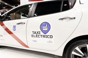 © Nissan Leaf/ E-Taxi in Madrid