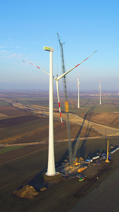 © Windkraft Simonsfeld/ Der Windpark GWH Rannersdorf II ist in Vollbetrieb