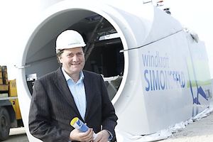 © Foto Semrad- Windkraft Simonsfeld AG / Martin Steininger, Vorstand Windkraft Simonsfeld AG