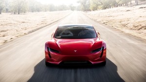 © Tesla Motors / Der neue Tesla Roadster von vorne