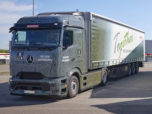 © Daimler Truck/eActros 600 bei Remondis