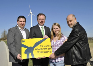 © Land NO- 15 Jahre Windkraft in Wolkersdorf
