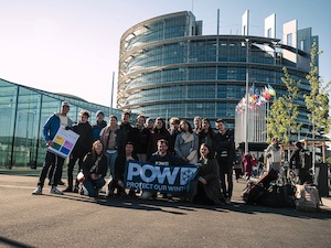 © Julian Kragler / Die Aktivisten und Aktivistinnen in Straßburg