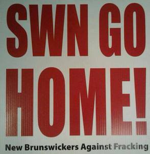 © Ban Hydraulic Fracturing (hydro-fracking) In New Brunswick, Canada
