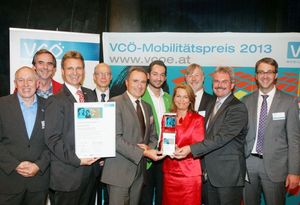 © VOR- Die Gewinner des VCÖ-Mobilitätspreises