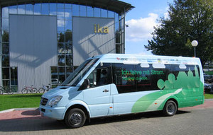 © IKA RWTH Aachen- Der E-Bus wird in Aachen unterwegs sein