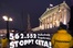 Greenpeace Mitja Kobal/ Lichtzeichnung vor dem Parlament
