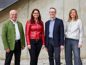 © Petra Rautenstrauch/ v.l.n.r.: Wolfgang Amann, Susanne Formanek, Walter Hüttler, Ulla Unzeitig von RENOWAVE.AT
