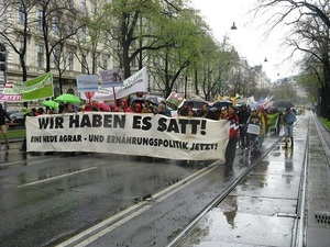 © IG-Milch- "Wir haben es satt!" Demo in Wien