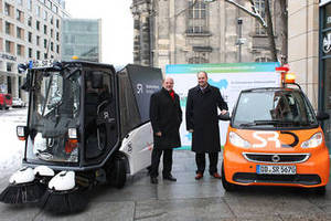 © SRD- DIe neue e-mobile Kehrmaschine und der smart electric