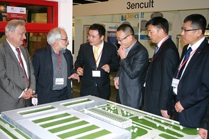 © Passivhausinstitut- Modell einer in China geplanten Passivhaussiedlung
