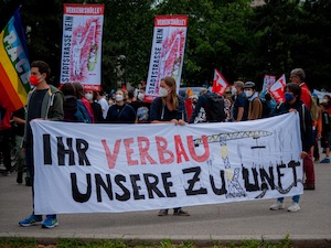 © FFF Wien / "Ihr verbaut unsere Zukunft"