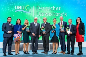 © DBU/Peter Himsel / Der deutsche Bundespräsident überreichte den Deutschen Umweltpreis