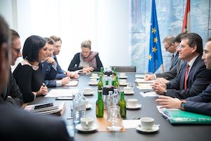 © Paul Gruber BMNT/ Besuch von EU-Kommissar Sefcovic in Wien