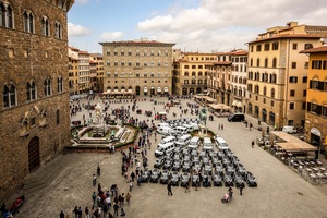 © Renault/ Die e-mobile Flotte, die an die Stadt Florenz übergeben wurde