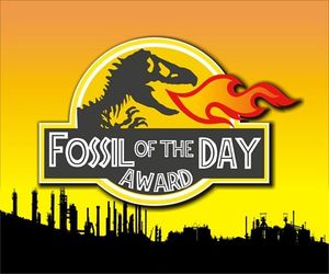 © Climate Action Network / CAN . Fossil of the DAY