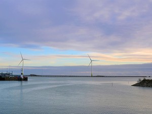 © Port of Trelleborg / Windstrom für den Hafen Trelleborg