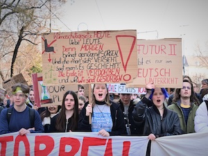 © Noomi Sollak /Jugend beim Klimastreik