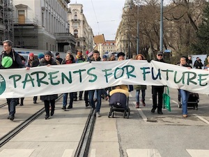 © Parent For Future bei der Demo am 15.3. in Wien