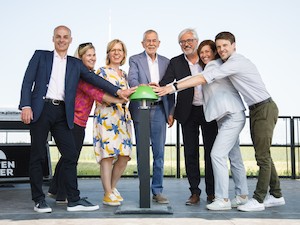 © oekostrom AG/APA-Fotoservice/Rastegar / Offizielle Eröffnung für den Windpark der oekostrom AG