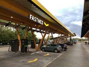 © Fastned / Fastned-Ladestationen bei Seed and Greet
