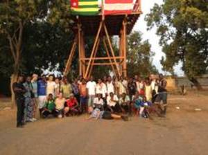 © Der Wasserturm für die Schule in Togo ist fertiggestellt