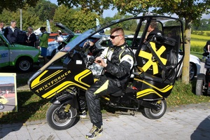 © oekonews / Ein Elektromotorrad das auch fliegen kann - Trixyformer von Trixy Aviation aus Österreich