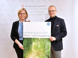 © Klima- und Energiefonds/APA-Fotoservice/Hörmandinger / Pressegespräch in Wien