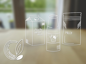 © Fraunhofer UMSICHT/ Karton, Kunststoff oder Glas - unterschiedliche Verpackungslösungen für Frischmilch standen auf dem Prüfstein.