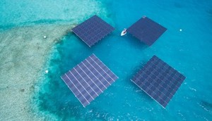 © Swimsol/ Solarstromanlagen, die schwimmend Energie liefern