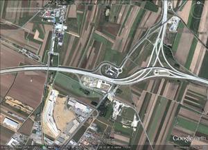 © Google Earth & Gerd Maier / Luftaufnahme im Jahr 2011 - links unten ist das G3 in Bau