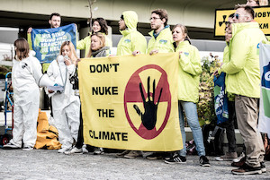 © GLOBAL 2000 / Christopher Glanzl / Protestaktion gegen Atomkraft in Wien