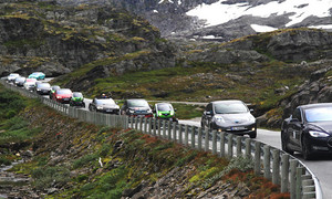 © Elbil/ E-Mobile Ausfahrt des E-Fahrzeugverbands Elbil in Norwegen