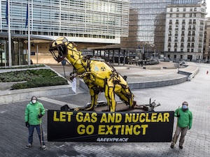 © Johanna de Tessières Greenpeace / Gegen Gas und Atom in der EU-Taxonomie