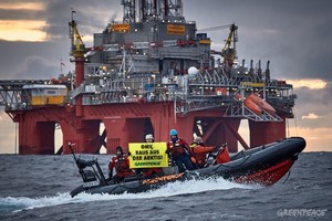 © Greenpeace / Protest in der Arktis