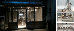© TU Wien/ Pilotanlage, 10 L Extraktor, max. 220 °C, 30 bar, 60 L Extraktsammelbehälter, Dünnschichtverdampfer (Lösungsmittelrückgewinnung und Aufkonzentrierung Extrakt)