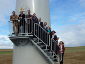 © WEB -Eröffnung des neuen Windparks in Frankreich