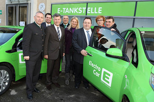 © Energie STeiermark- Bei der E-Tankstelle