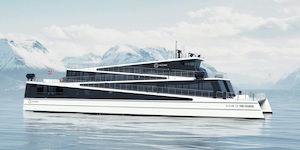 © The Fjords / The Future of the Fjords ist ein modernes Elektroschiff