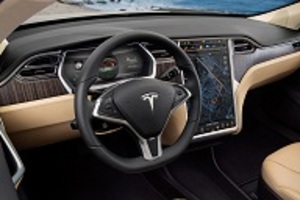 © Tesla Motors- Model S Interior