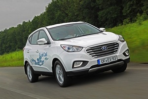 © Hyundai / Hyundai stellte vor kurzem mit dem ix35 Fuel Cell FCEV das weltweit erste Serien-Brennstoffzellenfahrzeug vor