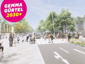 © Grüne Wien / Gemma Gürtel 2030+ bringt neue Ideen für den Gürtel